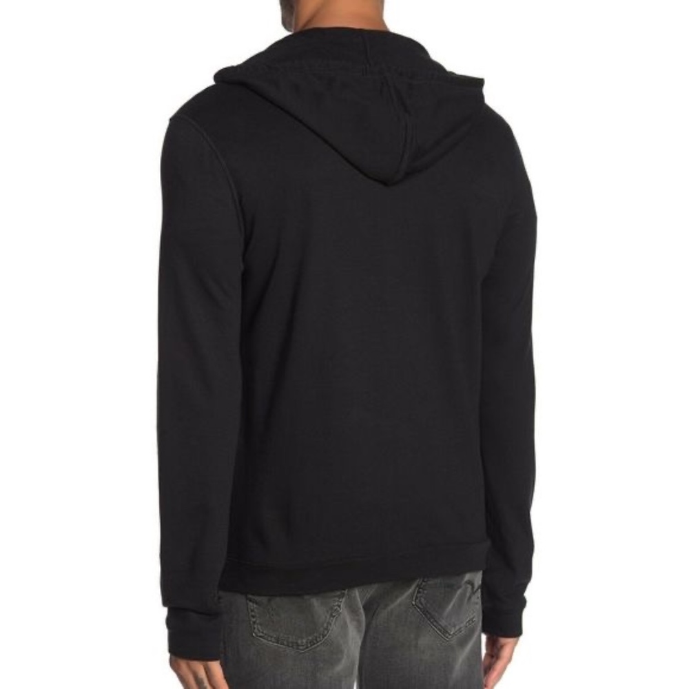 NEW JOHN VARVATOS STAR USA FULL ZIP HOODIE BLACK - Picture 5 of 5
